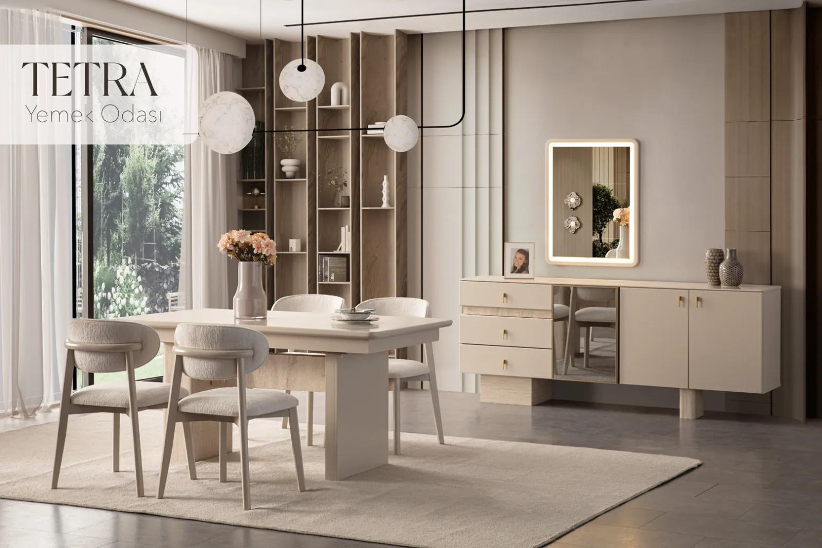 TETRA YEMEK ODASI TAKIMI