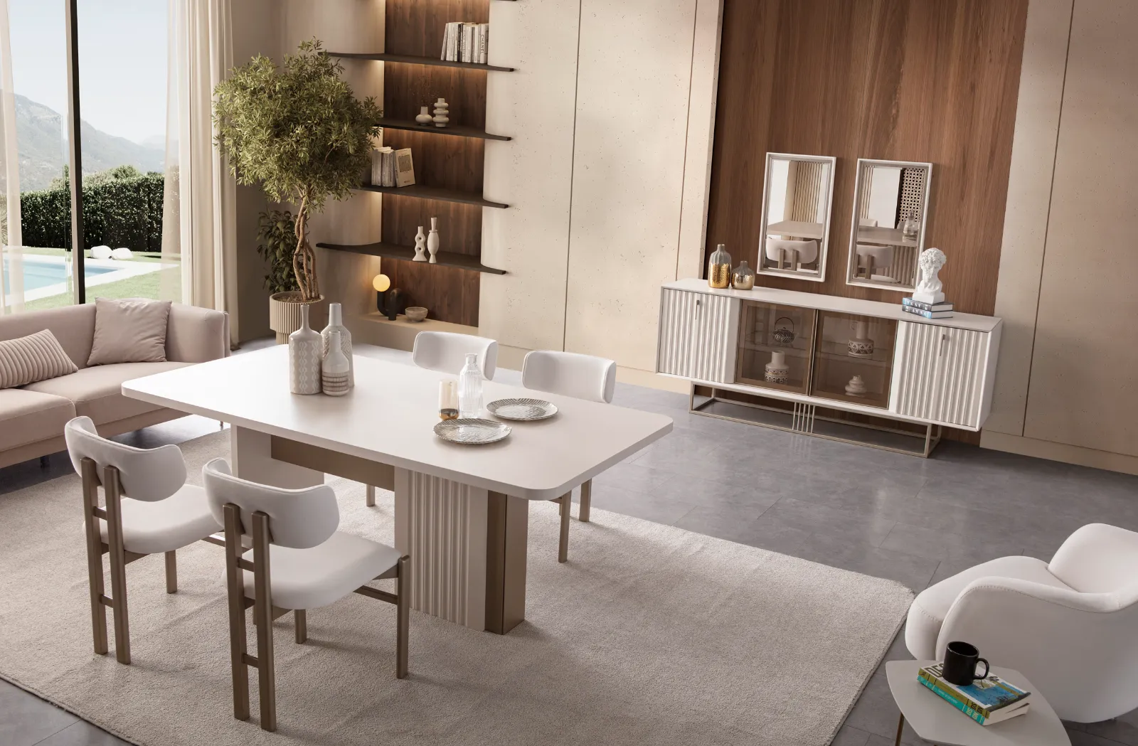 DİAMOND YEMEK ODASI TAKIMI