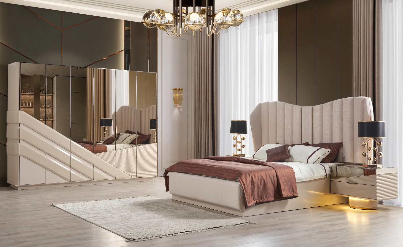 DELUX YATAK ODASI TAKIMI